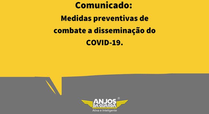 Medidas de prevenção ao COVID-19