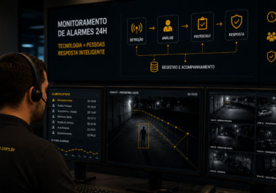 Monitoramento de alarmes: por que a resposta rápida depende da integração entre tecnologia e pessoas
