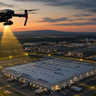 Segurança em grandes áreas: como drones e monitoramento móvel ampliam a proteção operacional