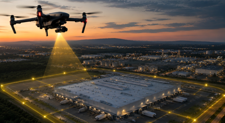 Segurança em grandes áreas: como drones e monitoramento móvel ampliam a proteção operacional