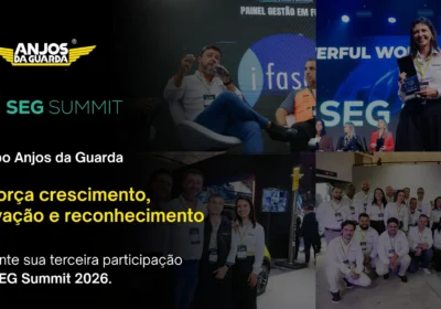 Grupo Anjos da Guarda reforça crescimento, inovação e reconhecimento durante sua terceira participação no SEG Summit